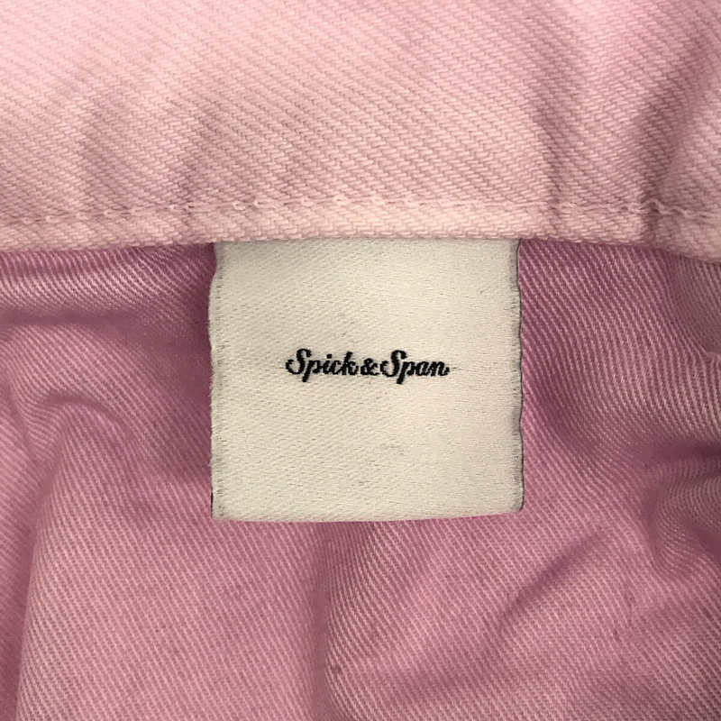 Spick and Span / スピックアンドスパン Pigment dyed ストレートパンツ