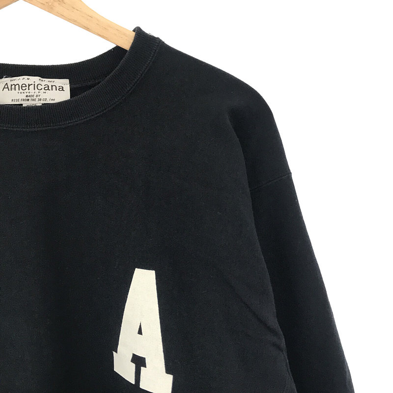 Deuxieme Classe / ドゥーズィエムクラス Americana / アメリカーナ プリント クルーネック スウェット