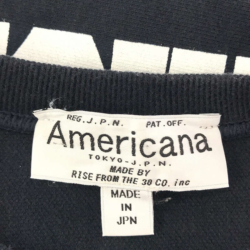 Deuxieme Classe / ドゥーズィエムクラス Americana / アメリカーナ プリント クルーネック スウェット