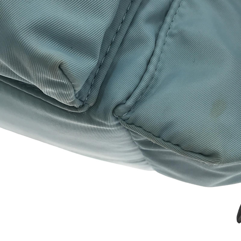 Burberry / バーバリー レザー切替 ナイロン バックパック リュック