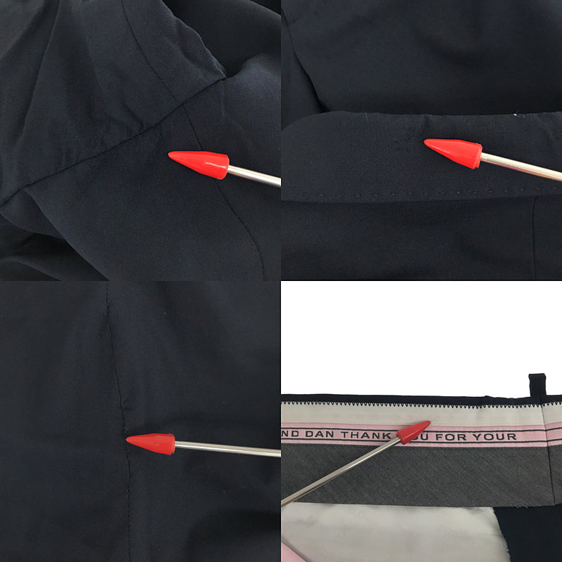 DSQUARED2 / ディースクエアード セットアップ テーラードジャケット / スラックス パンツ