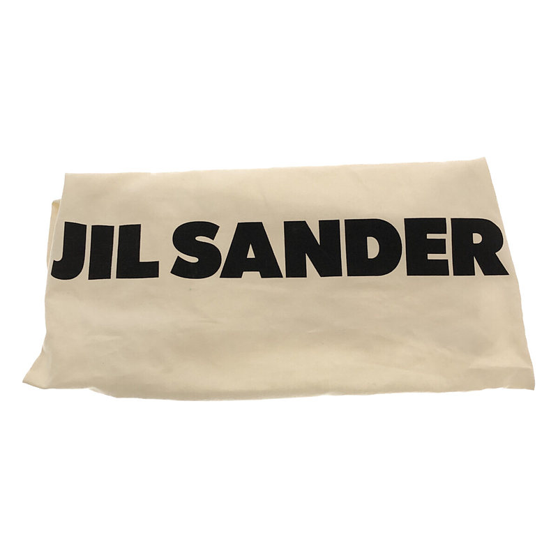 JIL SANDER / ジルサンダー スクエア レザー ショルダーバッグ ポーチ付き