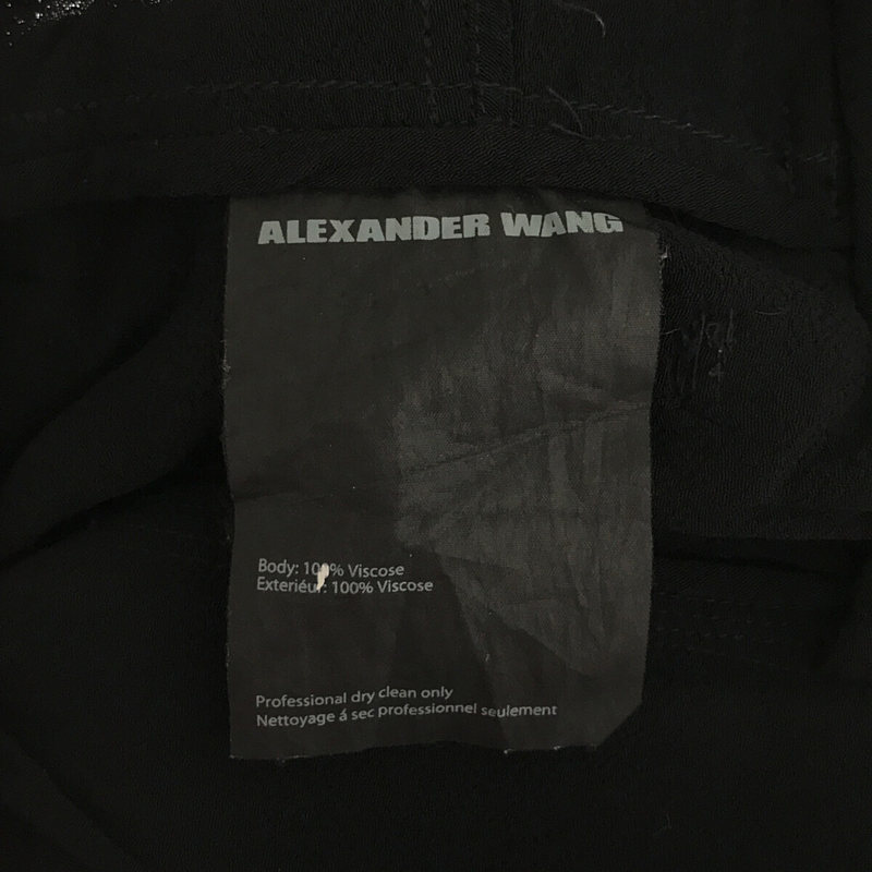 ALEXANDER WANG / アレキサンダーワン 3タック テーパード スラックスパンツ