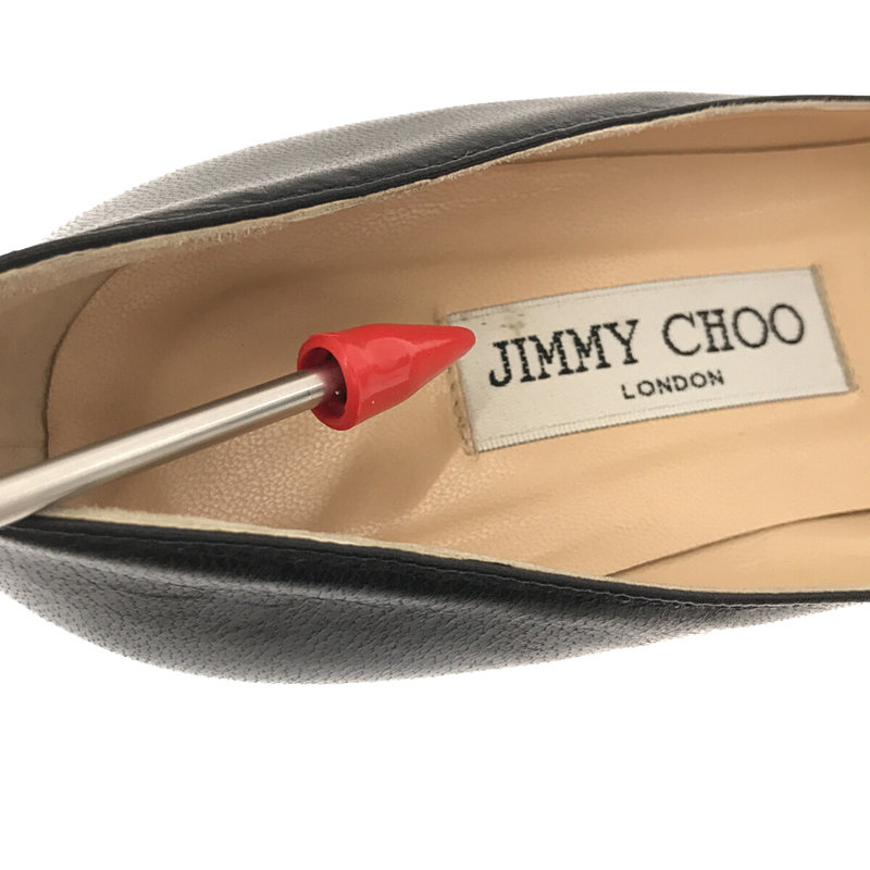 JIMMY CHOO / ジミーチュウ レザー ヒールパンプス