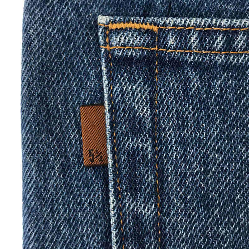 5 1/2 (Five and Half) by Spick & Span / ファイブアンドハーフバイスピックアンドスパン LOOSE-LINE DENIM ルーズ ライン デニムパンツ