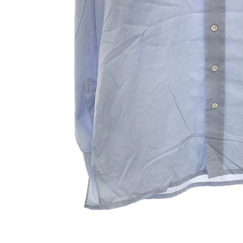 ANATOMICA / アナトミカ コットン ストライプ レギュラカラーシャツ