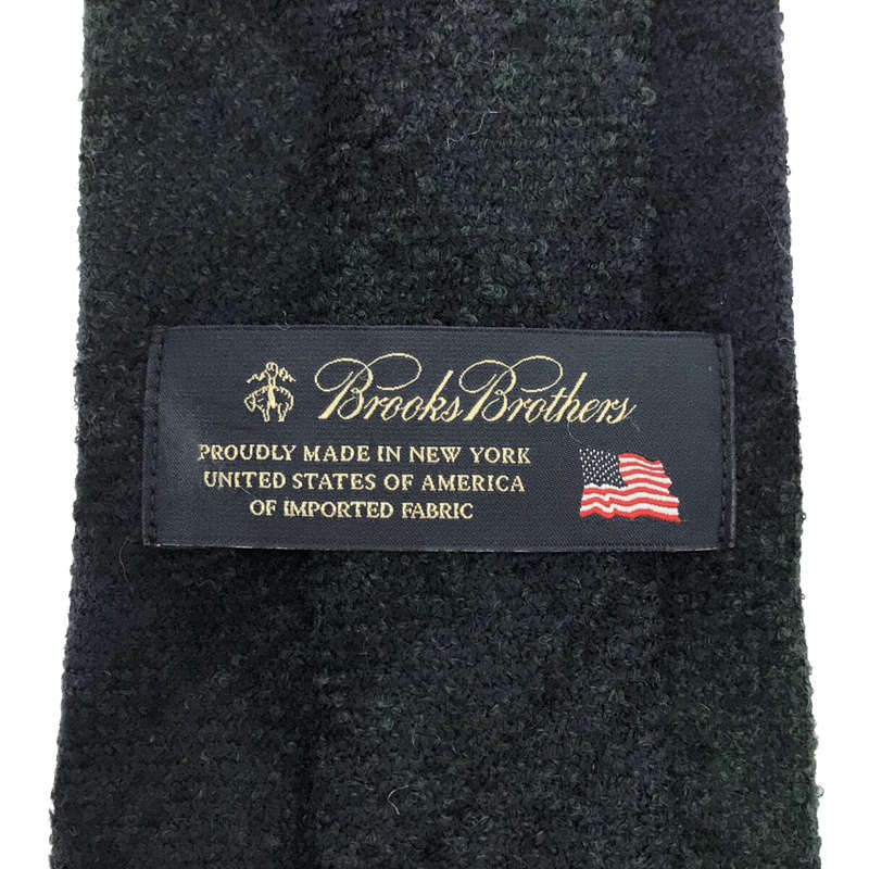 BROOKS BROTHERS / ブルックスブラザーズ ウール タータンチェック ネクタイ
