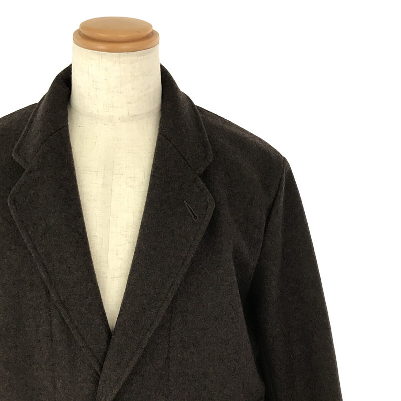 MHL. / エムエイチエルマーガレットハウエル メルトンウール シングルチェスターコート