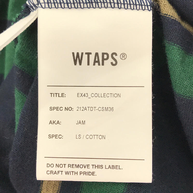 WTAPS / ダブルタップス JAM LS TEE ボーダー カットソー Tシャツ