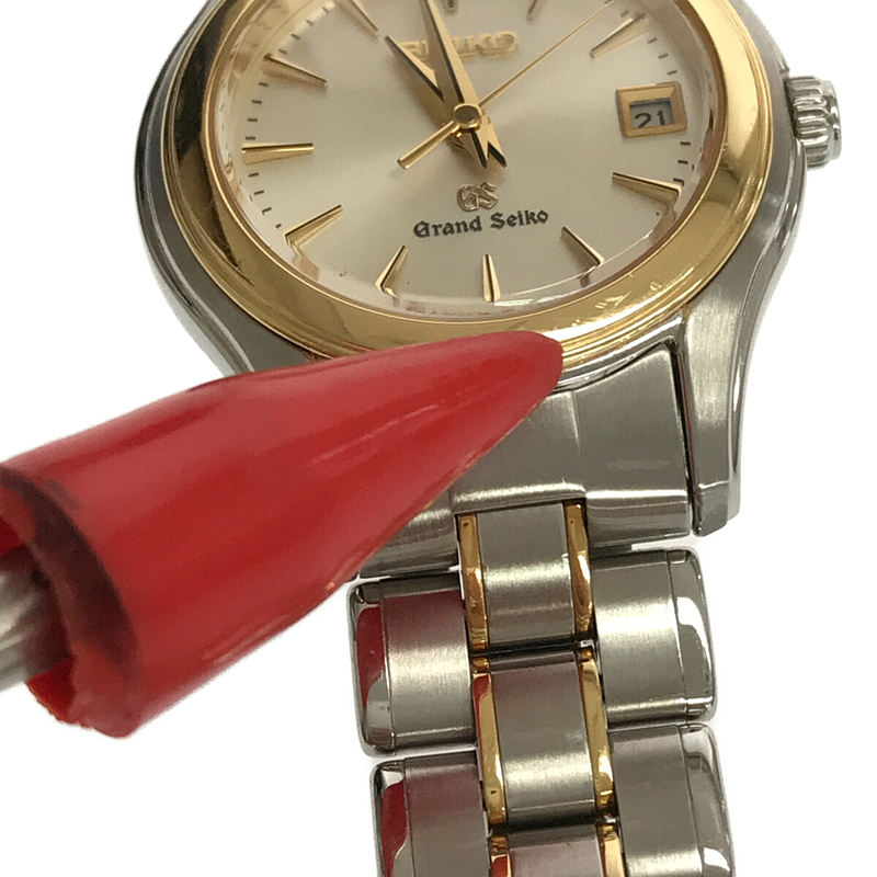 GRAND SEIKO / グランドセイコー 4J52 -0A20 STGF022 18KT × ステンレス コンビ クォーツ 腕時計 箱・ケース・説明書付き