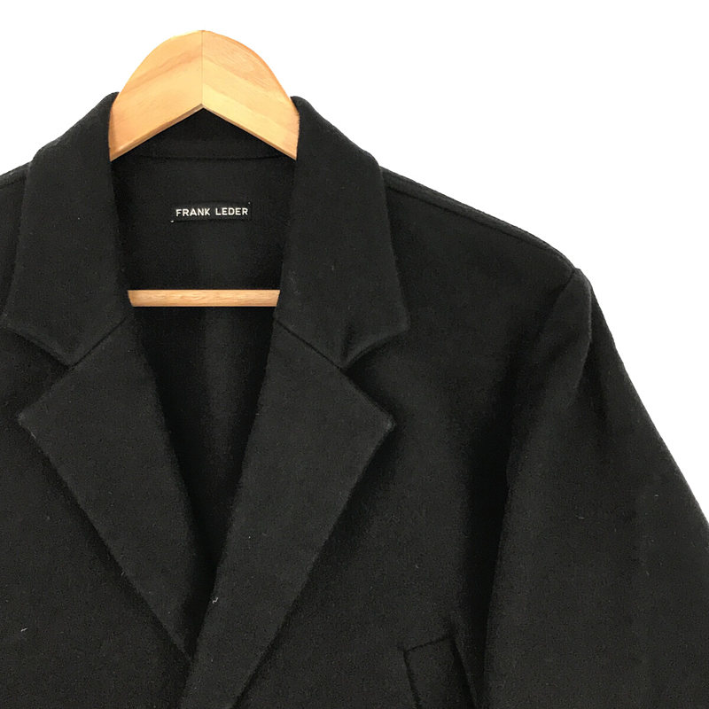 FRANK LEDER / フランクリーダー DEUTSCHELEDER COAT ジャーマンレザー コットン ヘビー モールスキン チェスター コート