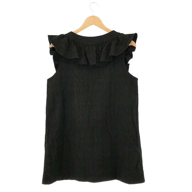 Spick and Span / スピックアンドスパン U by SPICK&SPAN / ユー バイ スピック＆スパン フリル ジャンスカ Vネック ワンピース