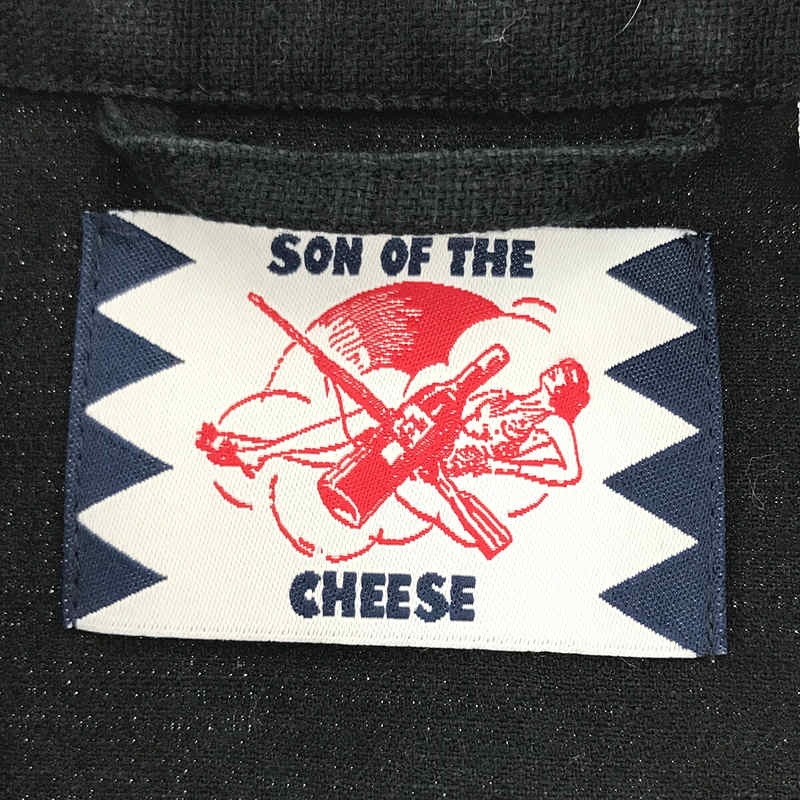 SON OF THE CHEESE / サノバチーズ JAK SHIRTS コットン リネン オープンカラー シャツ