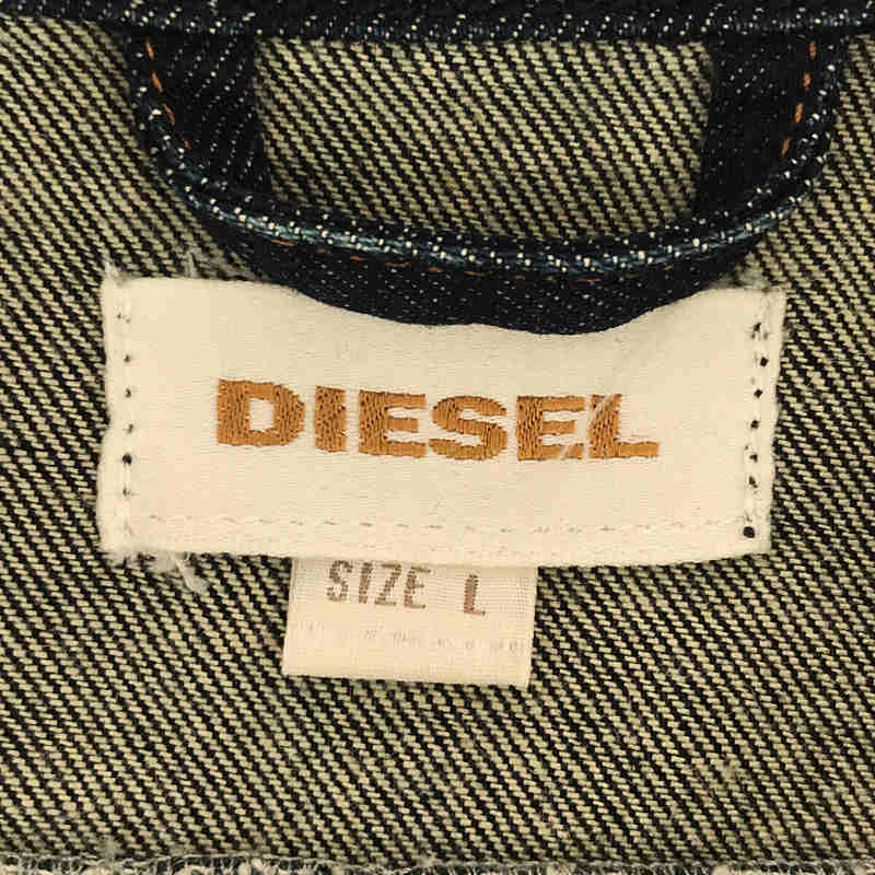 DIESEL / ディーゼル コットン ストレッチ デニム ジャケット