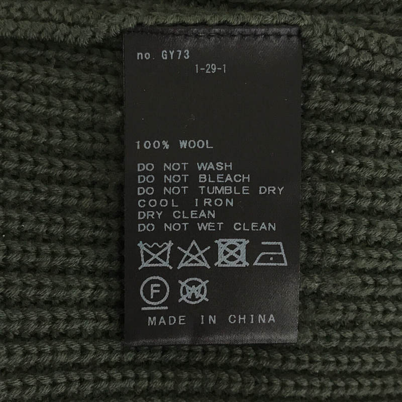 IENA / イエナ ウール ジップアップニット