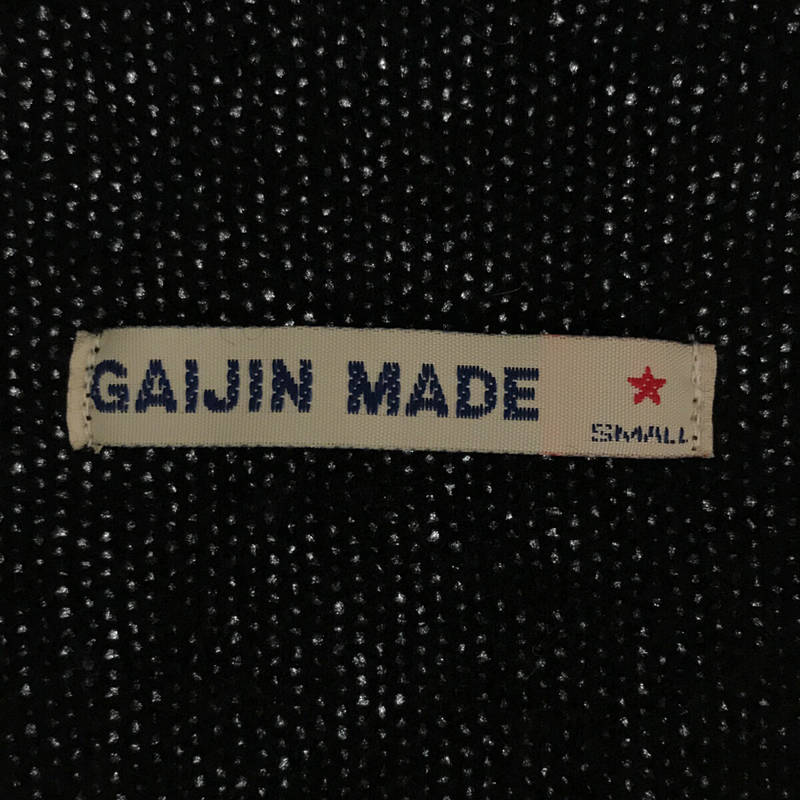 GAIJIN MADE / ガイジン　メイド カシミヤ ブレンド ウール フリル カーディガン