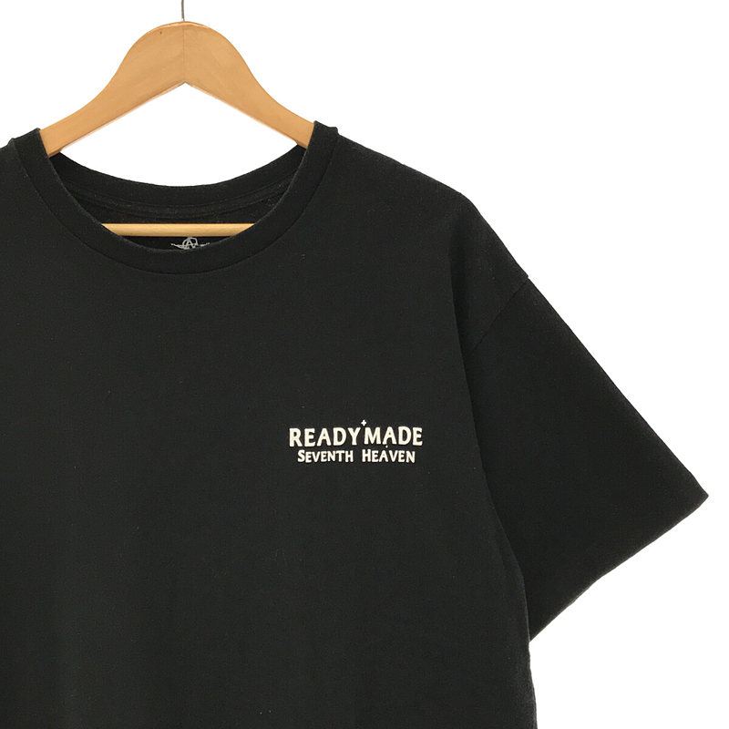 READYMADE / レディメイド × SEVENTH HEAVEN セブンスヘブン コラボ ロゴ プリント 半袖 Tシャツ