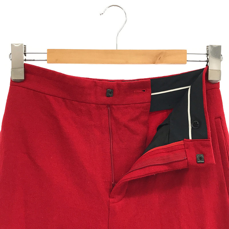 Y's / ワイズヨウジヤマモト ウール フェルト ワイド スラックス パンツ