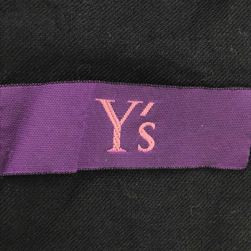 Y's / ワイズヨウジヤマモト ウール フェルト ワイド スラックス パンツ