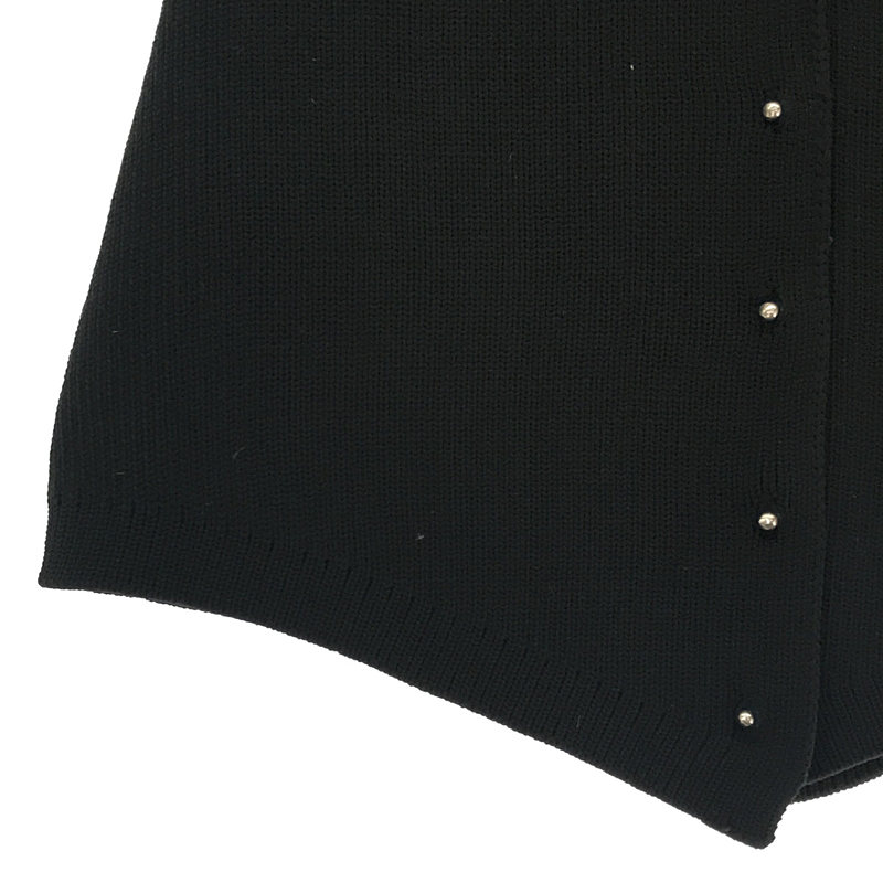 TAN / タン ギボシボタン ニット ビスチェ コルセット