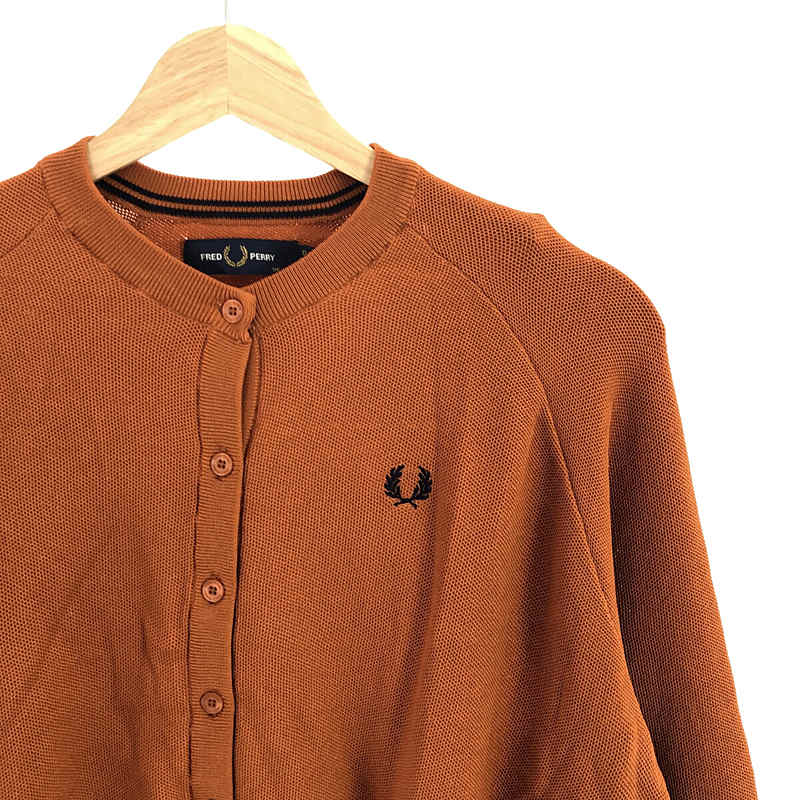 FRED PERRY / フレッドペリー ロゴ 刺しゅう カーディガン