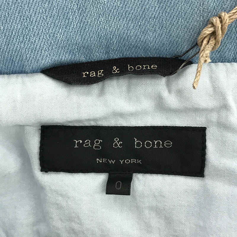 rag & bone / ラグアンドボーン 総裏地 ビンテージ・ウォッシュ加工 デニム モッズコート