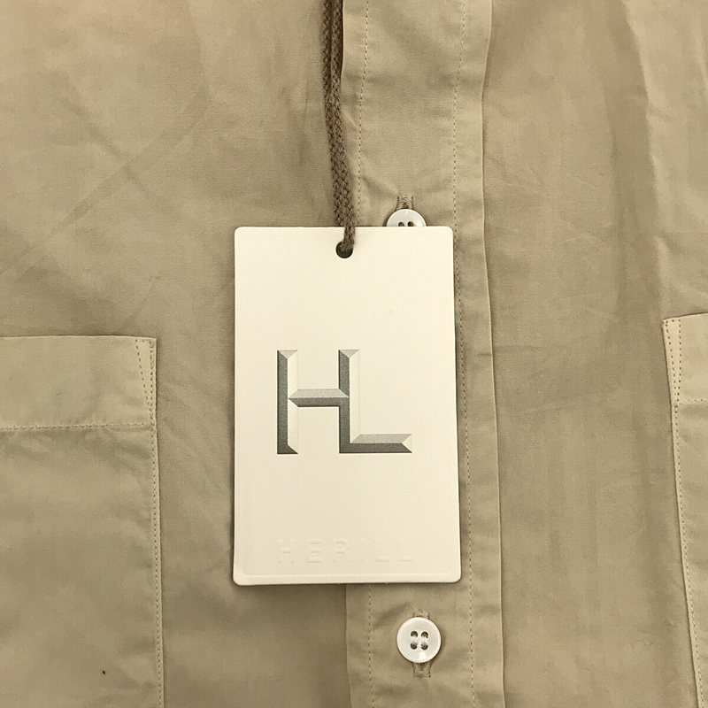 HERILL / ヘリル スビンコットン ワークシャツ