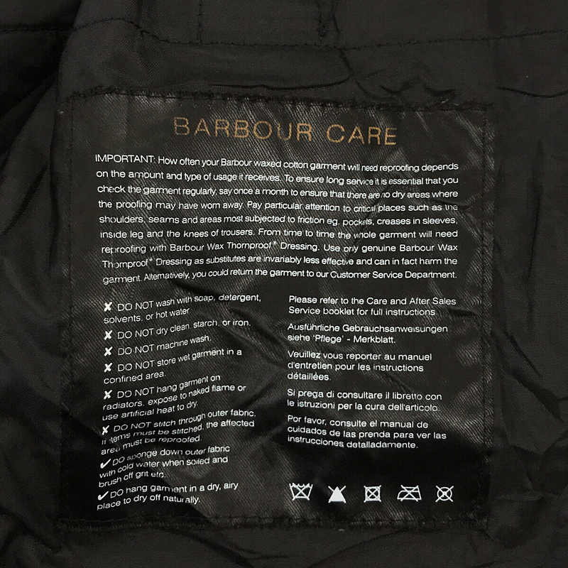 Barbour / バブアー INTERNATIONAL JACKET オイルジャケット