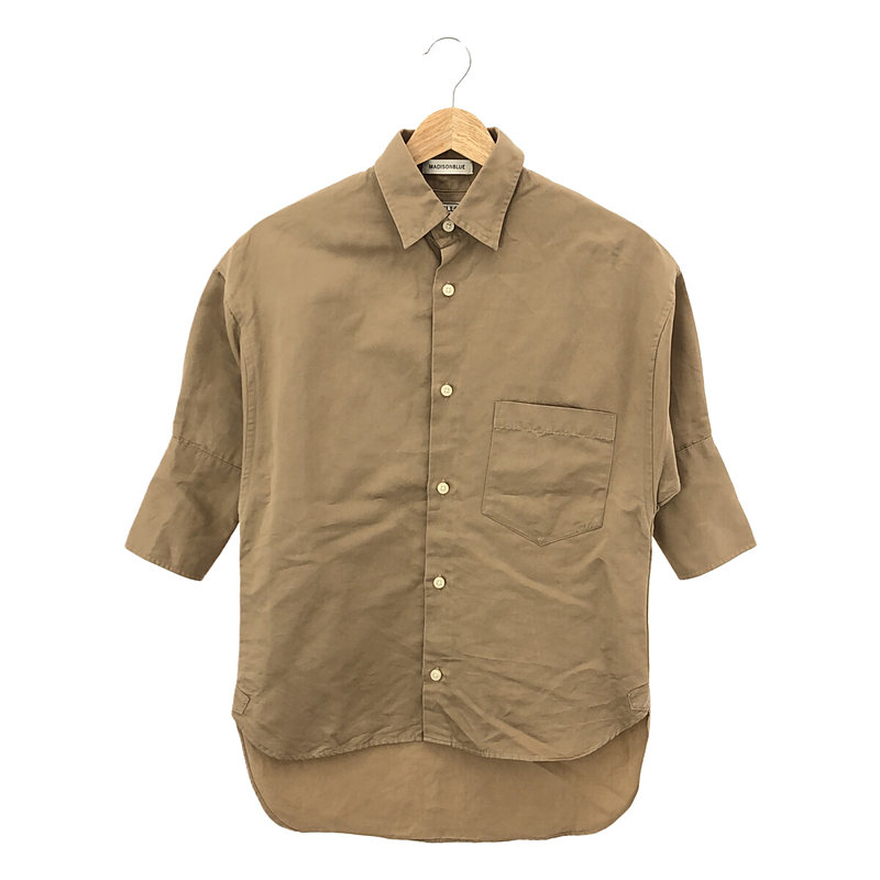 J.BRADLEY CUFF SHIRT コットンリネン カフス シャツ