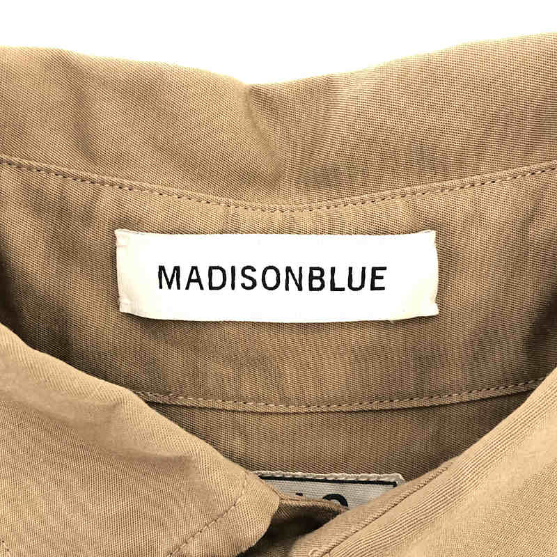 MADISON BLUE / マディソンブルー J.BRADLEY CUFF SHIRT コットンリネン カフス シャツ