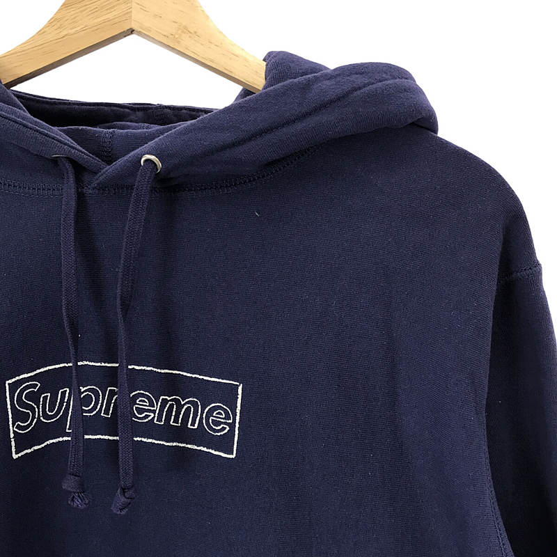 SUPREME / シュプリーム × KAWS / カウズ Chalk Logo Hooded Sweatshirt / チョークボックスロゴ スウェット パーカー