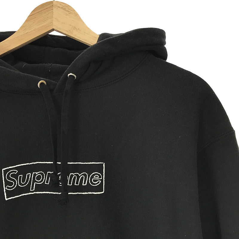 SUPREME / シュプリーム × KAWS / カウズ Chalk Logo Hooded Sweatshirt / チョークボックスロゴ スウェット パーカー