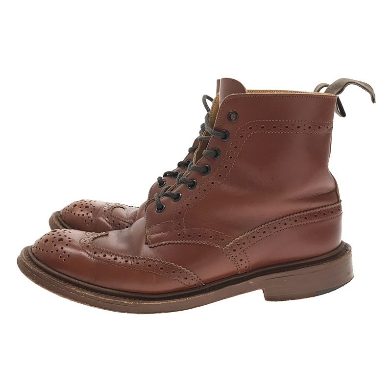 Tricker's / トリッカーズ LS411 レザー ウイングチップ カントリーブーツ