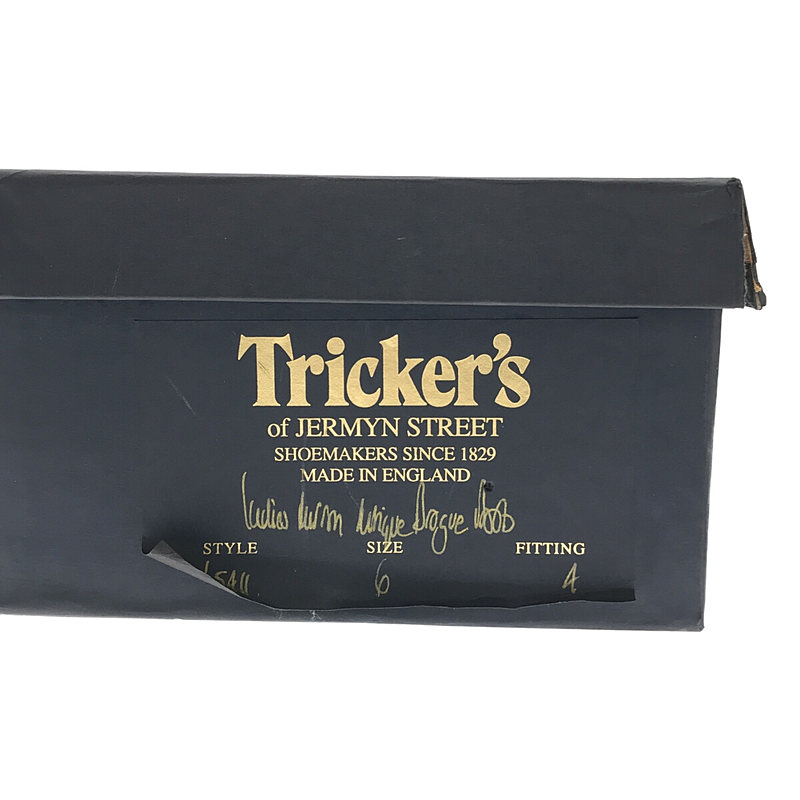 Tricker's / トリッカーズ LS411 レザー ウイングチップ カントリーブーツ