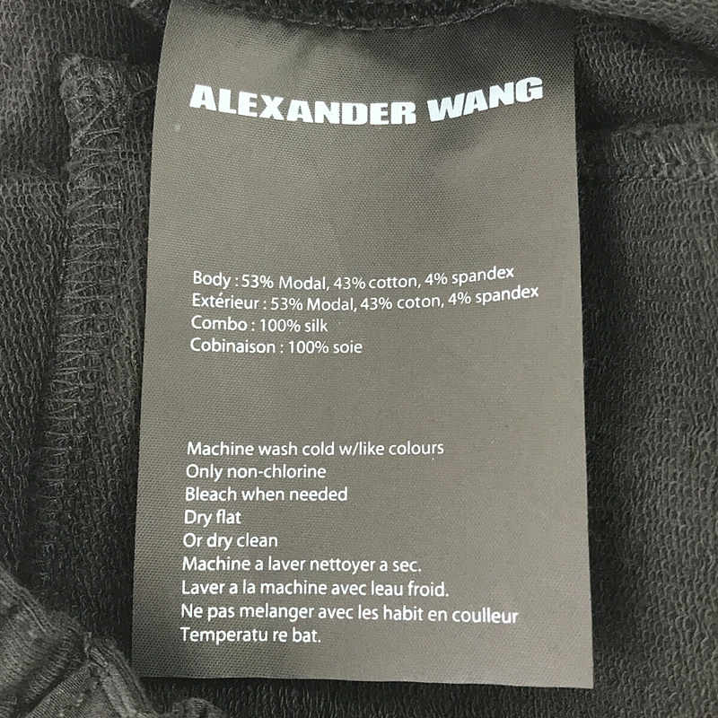 ALEXANDER WANG / アレキサンダーワン 異素材 切替 イージーパンツ