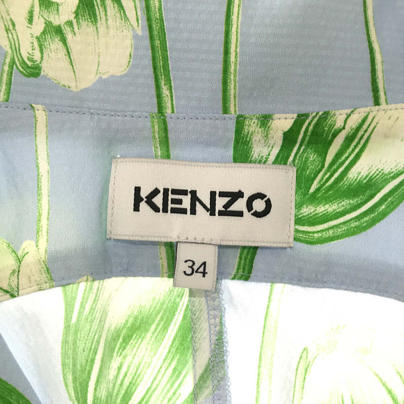 KENZO / ケンゾー シルク フラワープリント ワンピース