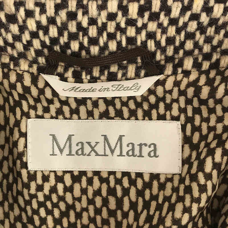 Max Mara / マックスマーラ ツイード チェスターコート