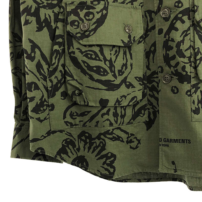 Engineered Garments / エンジニアドガーメンツ Explorer Shirt Jacket - Print Ripstop / ミリタリー エクスプローラーシャツジャケット
