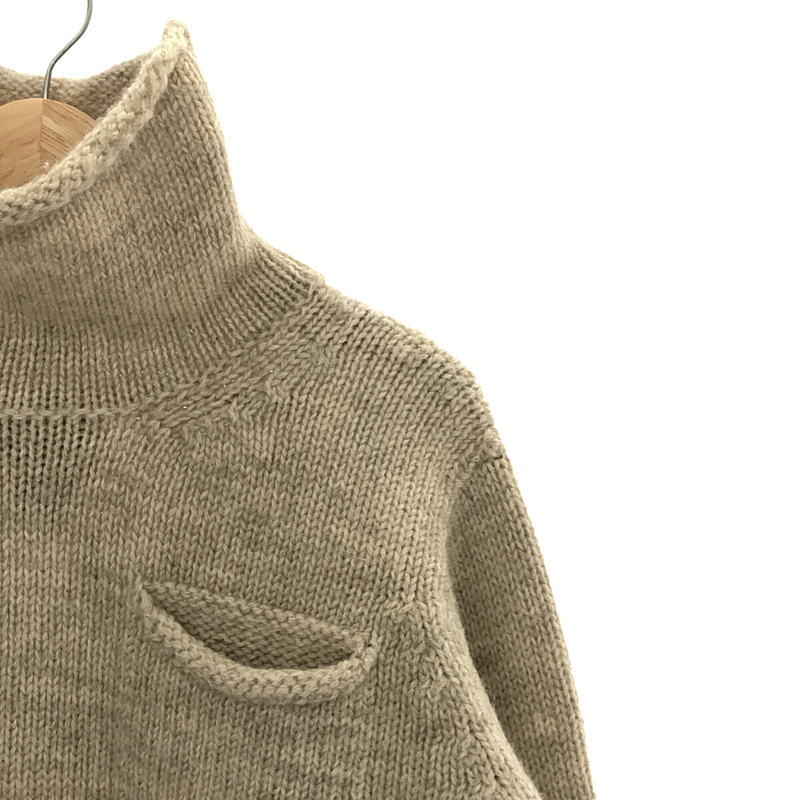 ​NIGEL CABOURN / ナイジェルケーボン BRITISH WOOL ROLL NECK ウール ロールネック ニット