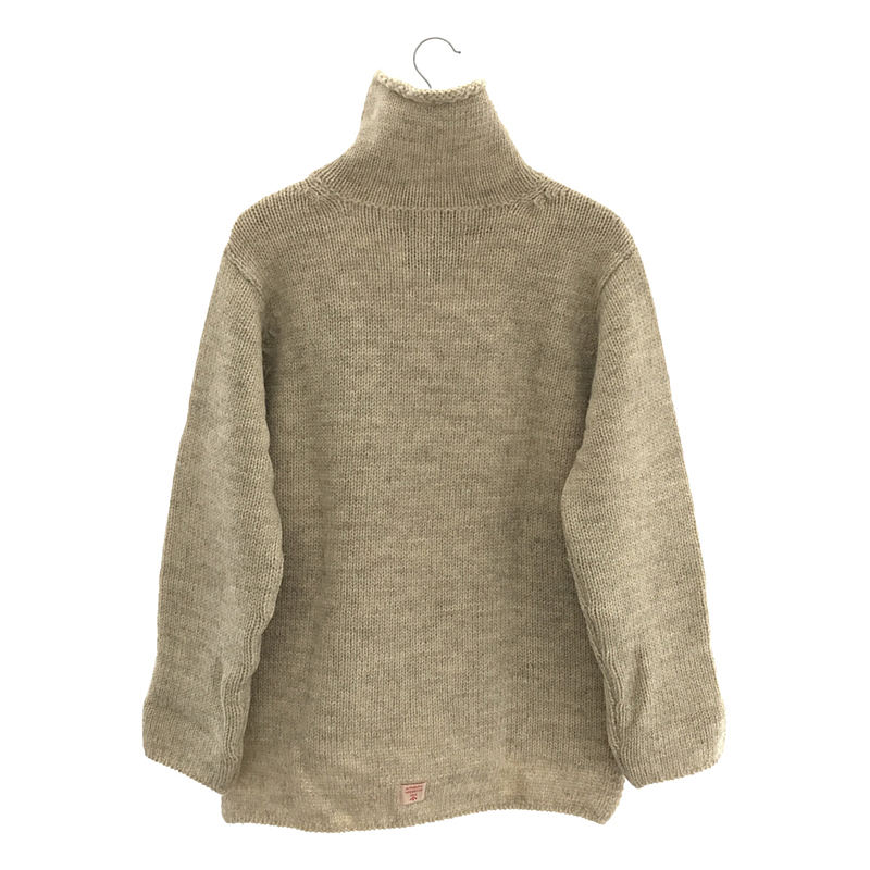 ​NIGEL CABOURN / ナイジェルケーボン BRITISH WOOL ROLL NECK ウール ロールネック ニット