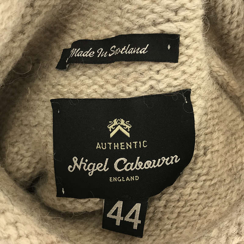 ​NIGEL CABOURN / ナイジェルケーボン BRITISH WOOL ROLL NECK ウール ロールネック ニット