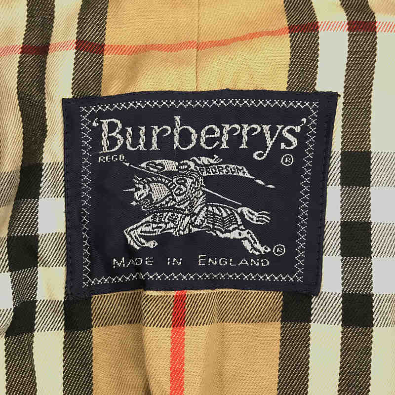 Burberrys / バーバリー 80s ヴィンテージ 裏地ノバチェック ステンカラーコート