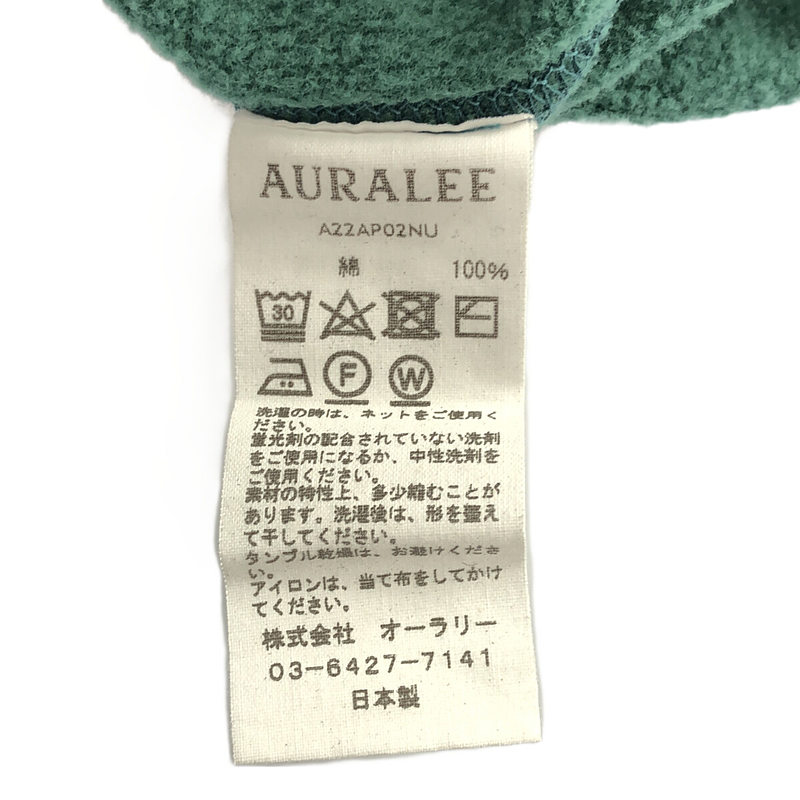 AURALEE / オーラリー ELASTIC HIGH GAUGE SWEAT スウェット