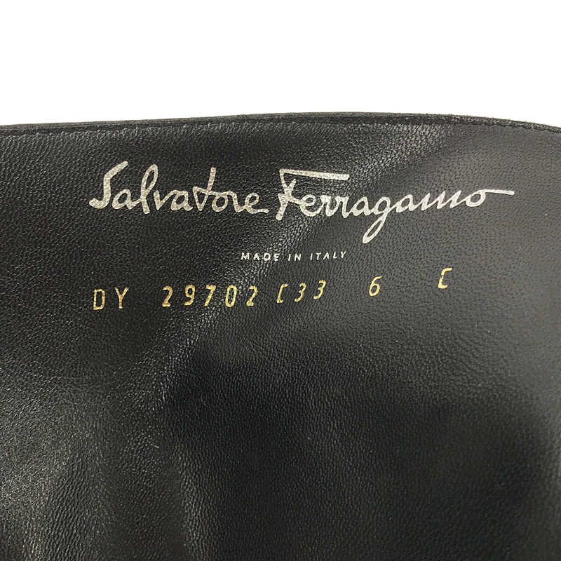 Salvatore Ferragamo / サルヴァトーレフェラガモ ガンチーニロゴ ロングブーツ