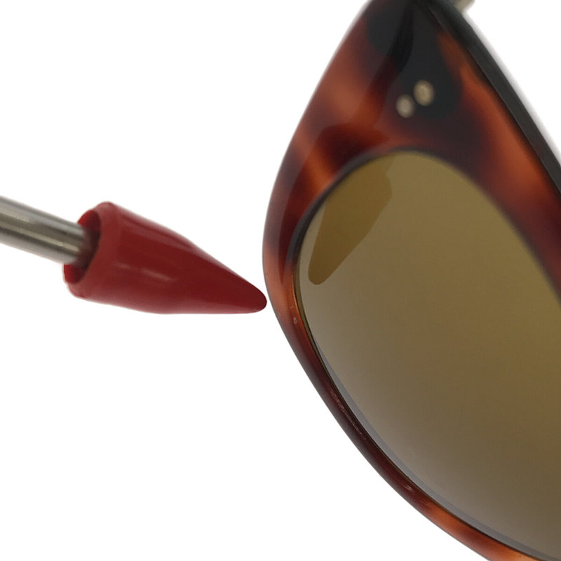 Lesca Lunetier / レスカルネティエ ヴィンテージ べっ甲フレーム キャッツアイ型 サングラス