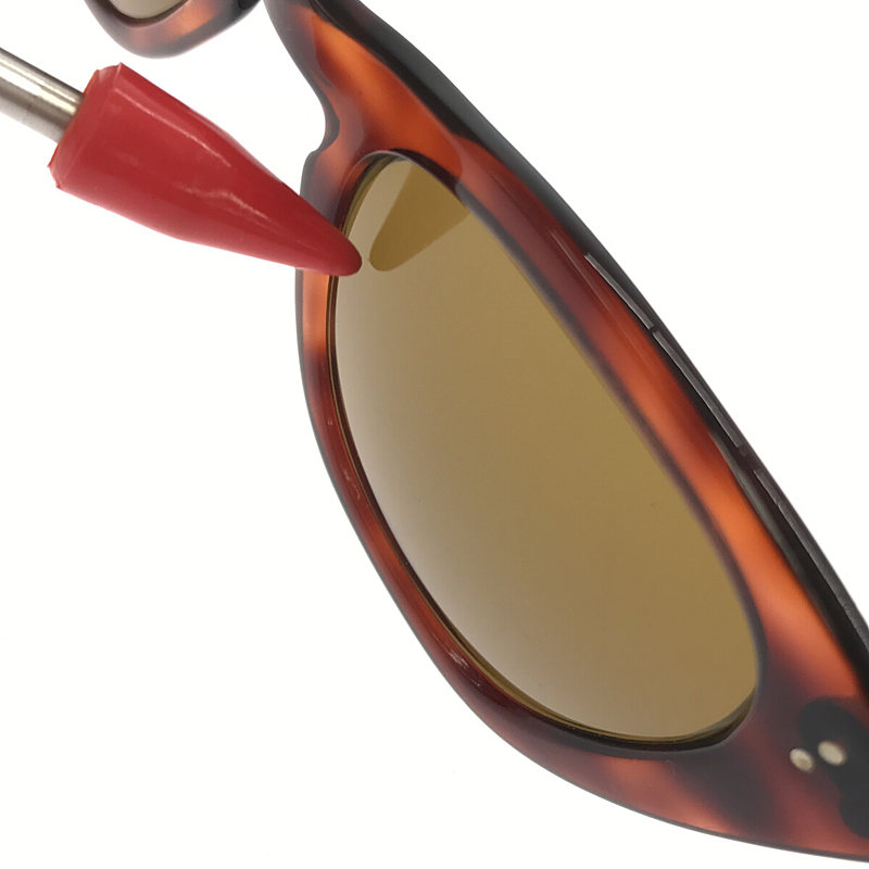 Lesca Lunetier / レスカルネティエ ヴィンテージ べっ甲フレーム キャッツアイ型 サングラス