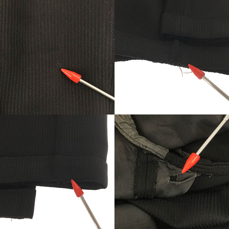 COMME des GARCONS HOMME / コムデギャルソンオム 90s ヴィンテージ 製品洗い アクリル ウール 3B テーラードジャケット スラックス セットアップスーツ