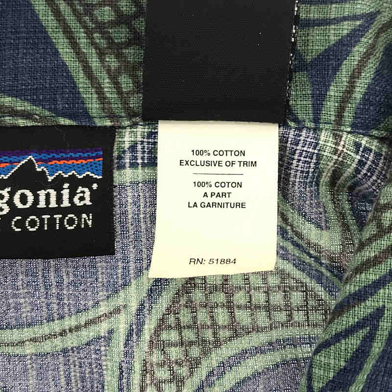 Patagonia / パタゴニア コットン 総柄 オーバーシャツ