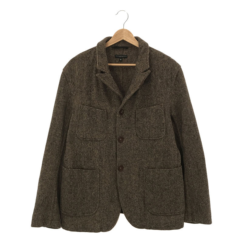 Engineered Garments / エンジニアドガーメンツ BEDFORD JACKET GREY WOOL TWEED / エルボーパッチ付き ウールツイード ベッドフォードジャケット