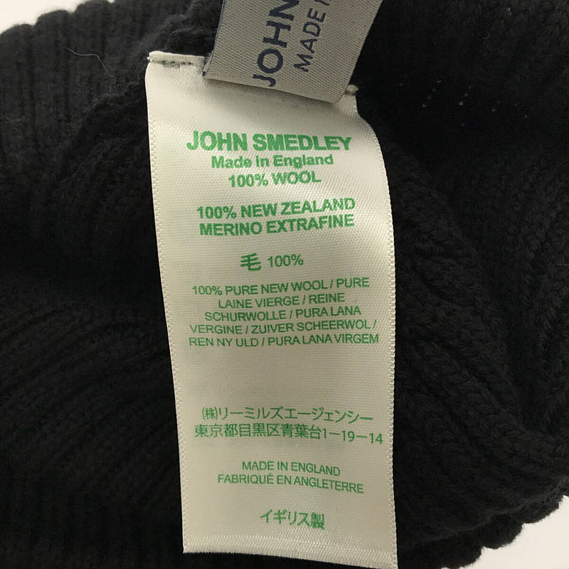 JOHN SMEDLEY / ジョンスメドレー メリノウール リブ ニットキャップ ビーニー